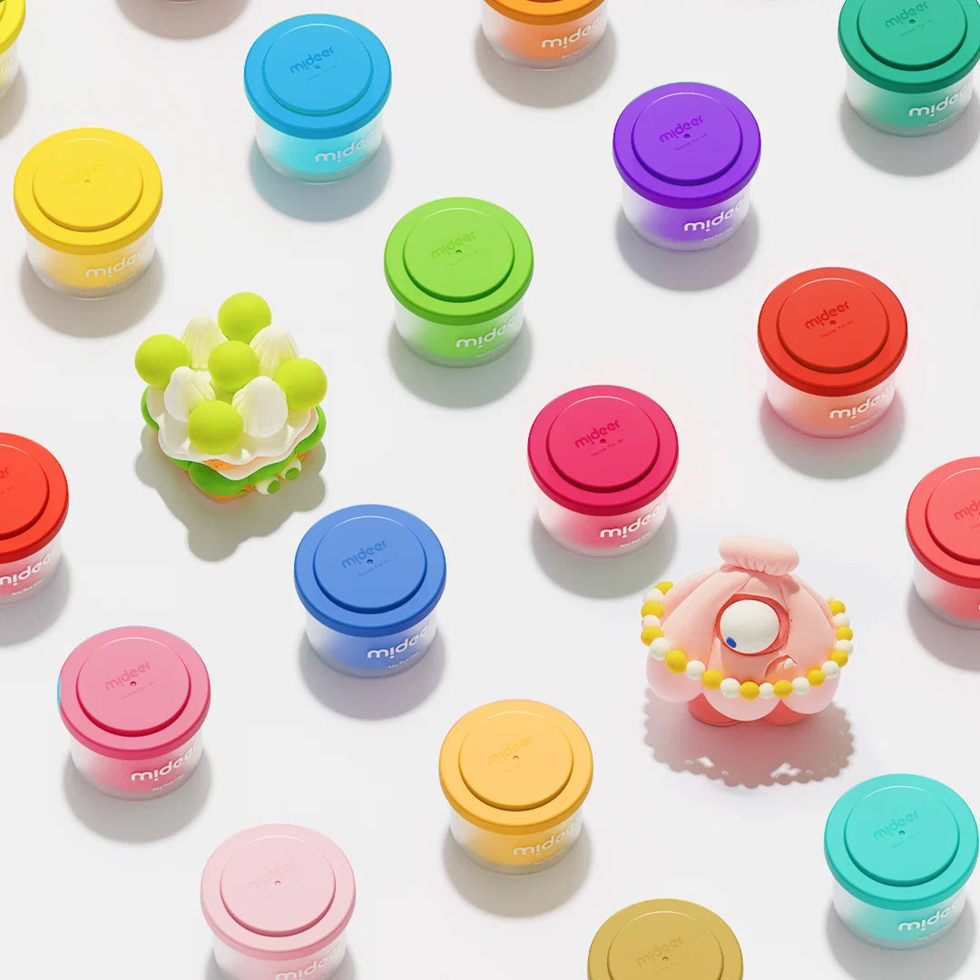 Mideer® Airy Fun Clay – Skapandi Leirsett (36 litir)