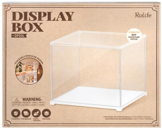 ROLIFE® Miniature House Display Box – Rykhula / Sýningarkassi