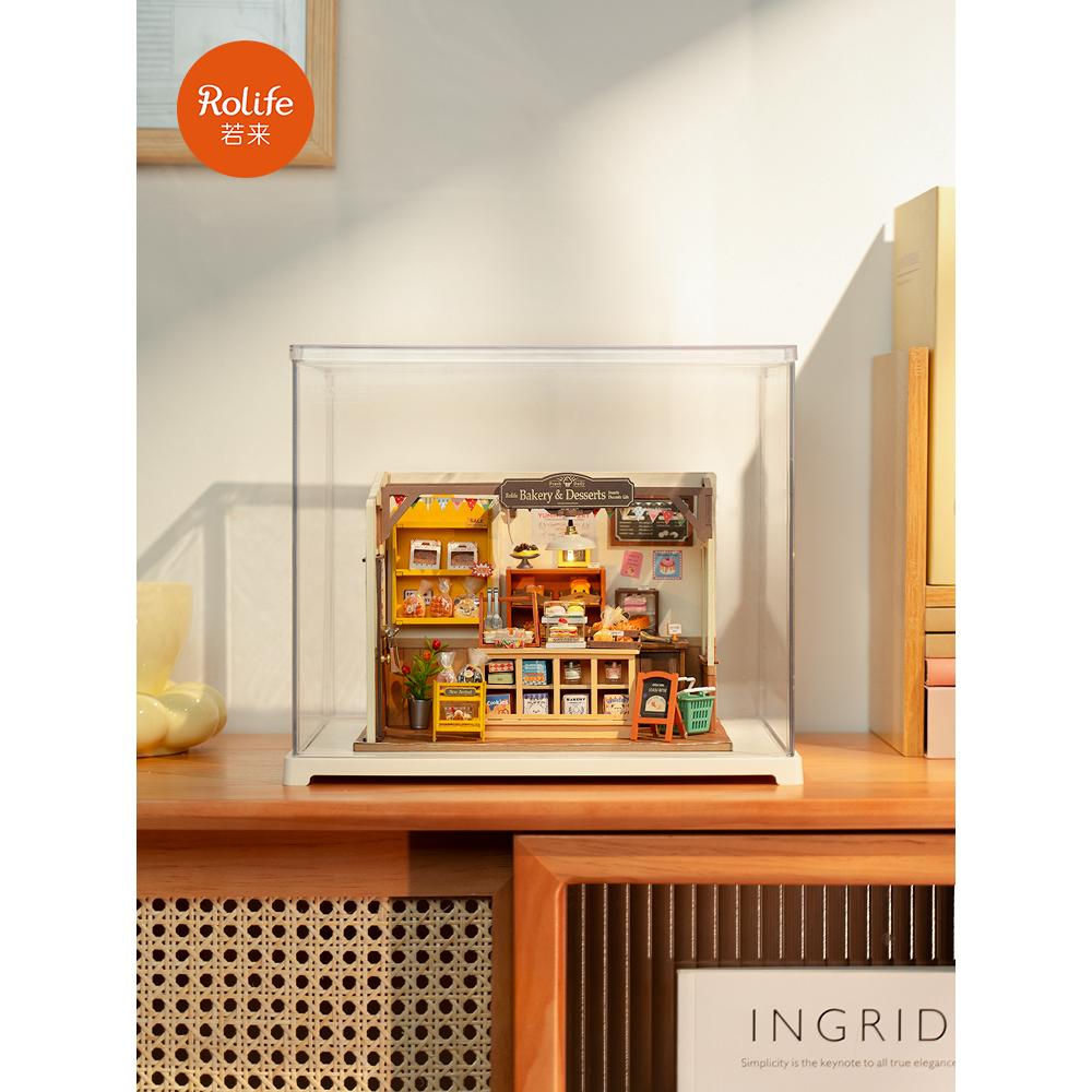 ROLIFE® Miniature House Display Box – Rykhula / Sýningarkassi