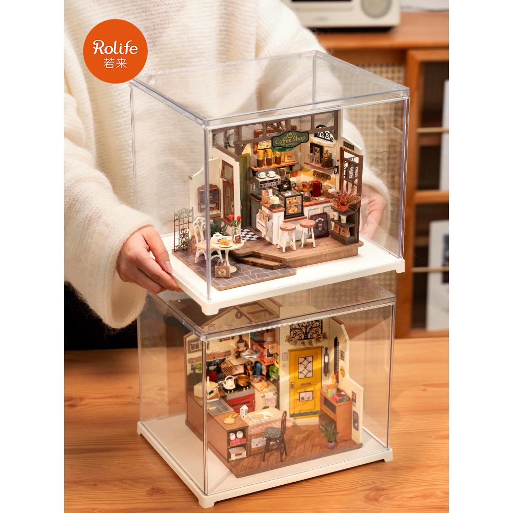 ROLIFE® Miniature House Display Box – Rykhula / Sýningarkassi