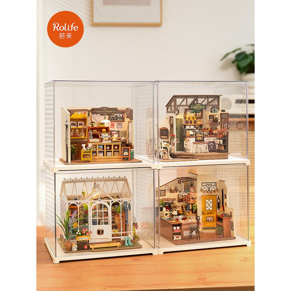 ROLIFE® Miniature House Display Box – Rykhula / Sýningarkassi