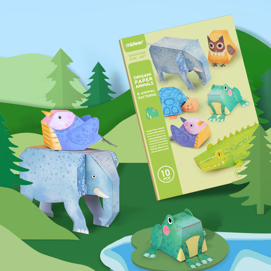 Mideer® Origami pappírsdýr