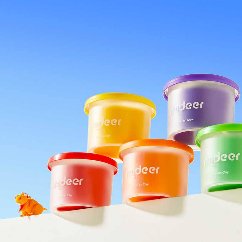 Mideer® Airy Fun Clay – Skapandi Leirsett (24 litir)