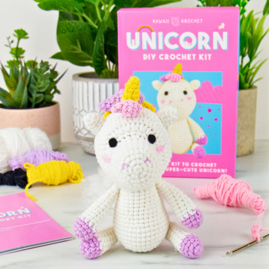 Gift Republic® Heklsett - Einhyrningur