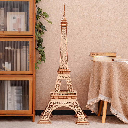 ROLIFE® Þrívíddar viðarpúsl - Eiffel Tower Plus TGC02