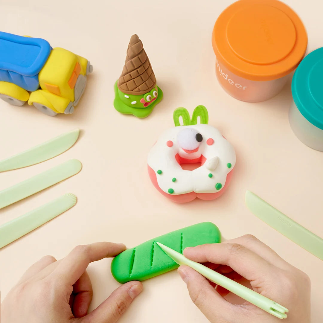 Mideer® Airy Fun Clay – Skapandi Leirsett (36 litir)