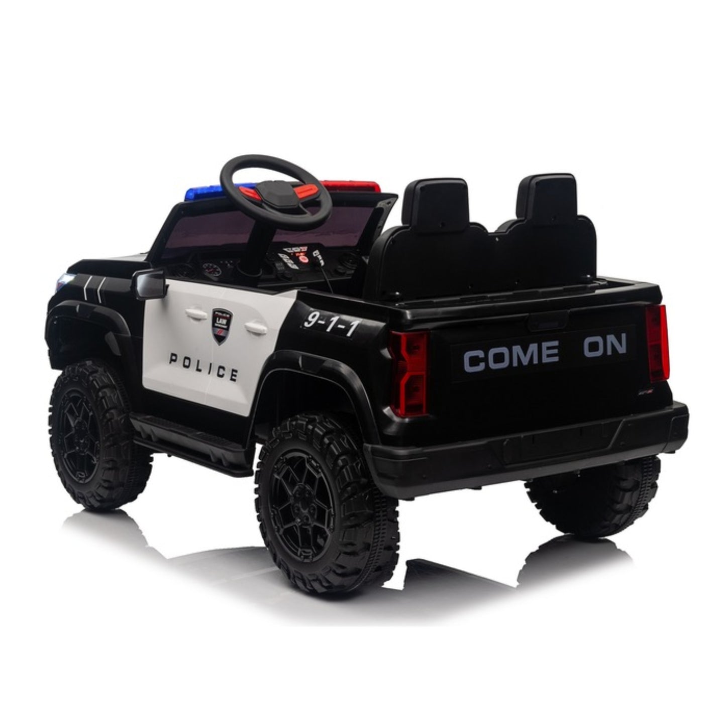 Rafmagnslöggubíll Fyrir Krakka