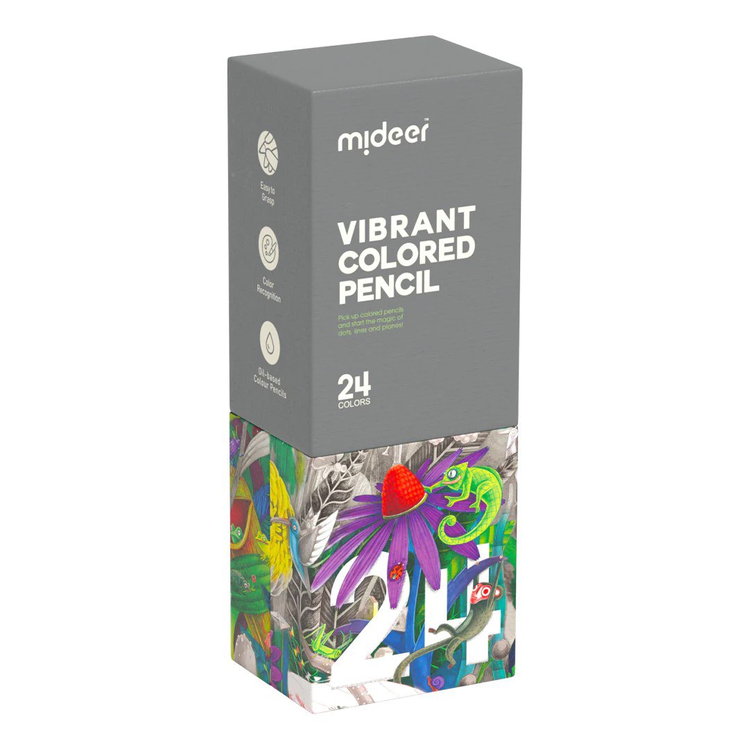 Mideer® Litablýantar – 24 litir