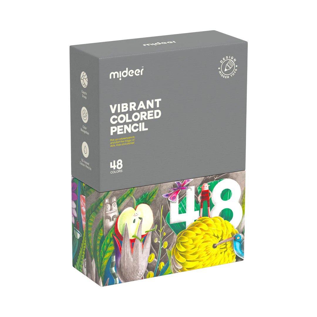 Mideer® Litablýantar – 48 litir