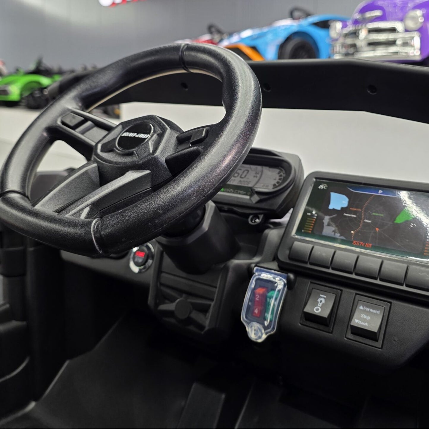 Rafmagnsbuggy Fyrir Krakka (CanAm Maverick)