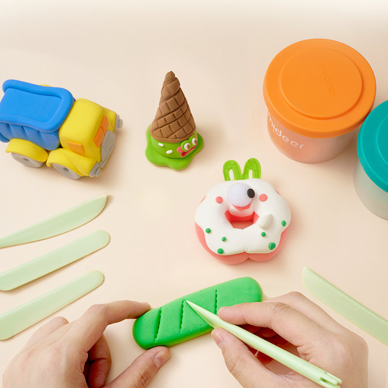 Mideer® Airy Fun Clay – Skapandi Leirsett (24 litir)