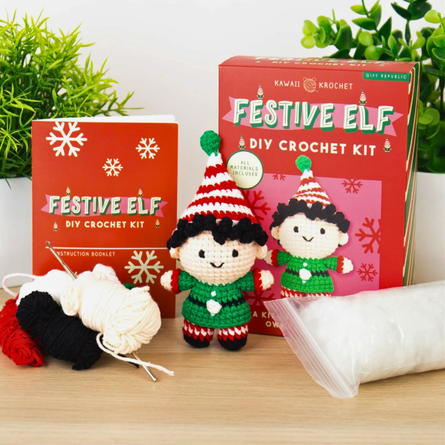 Gift Republic® Heklsett - Jóla álfur