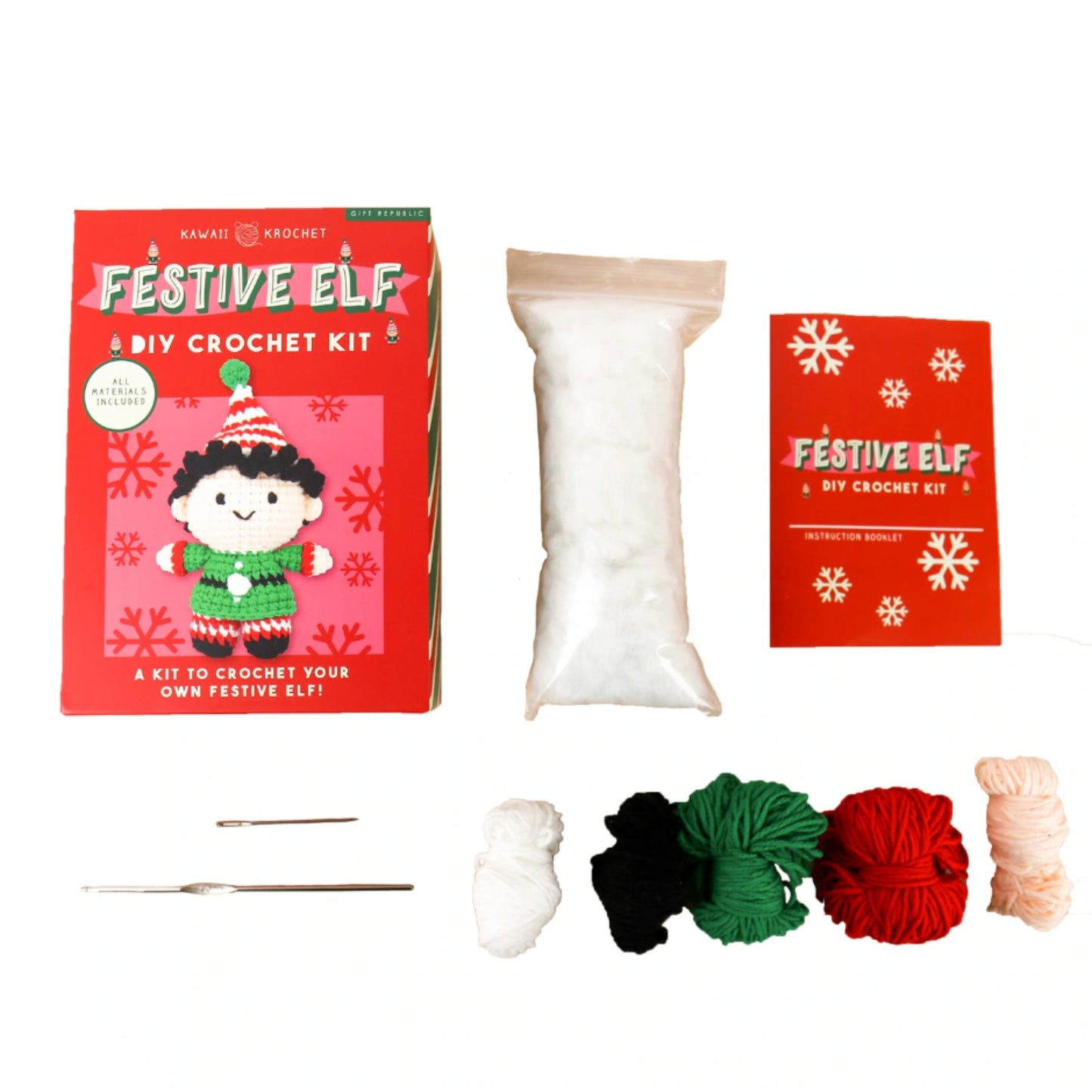 Gift Republic® Heklsett - Jóla álfur