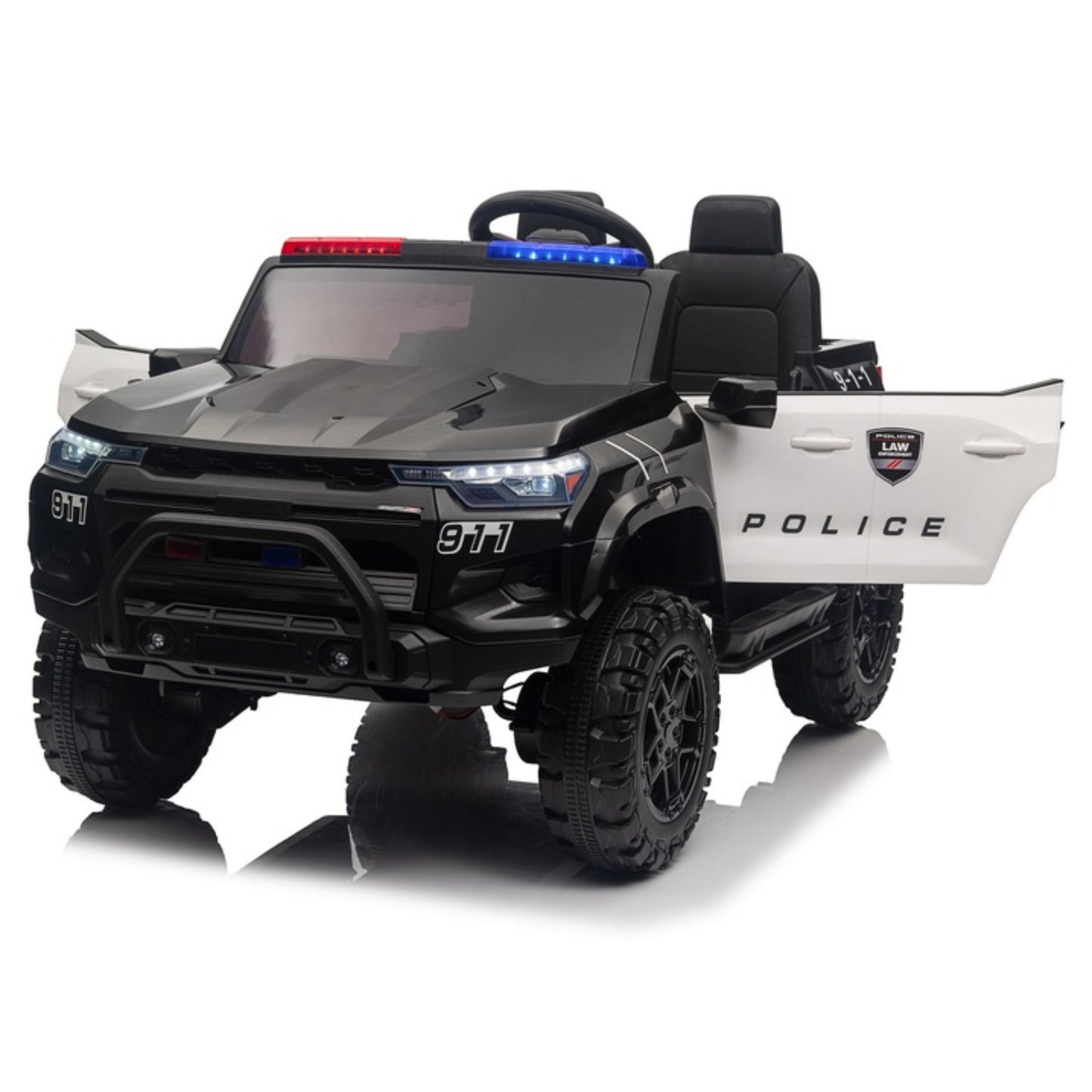 Rafmagnslöggubíll Fyrir Krakka