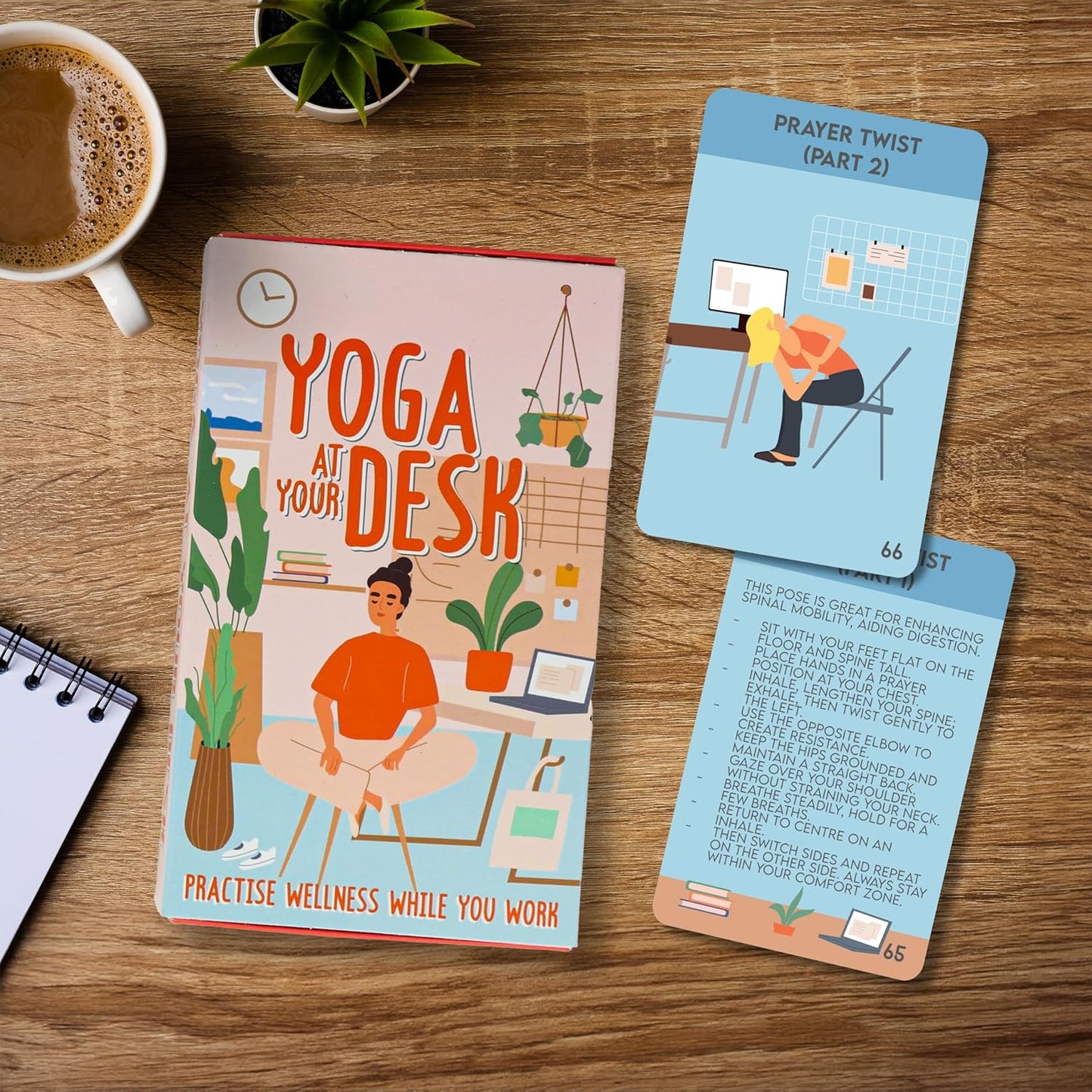 Gift Republic® Yoga at Your Desk Cards