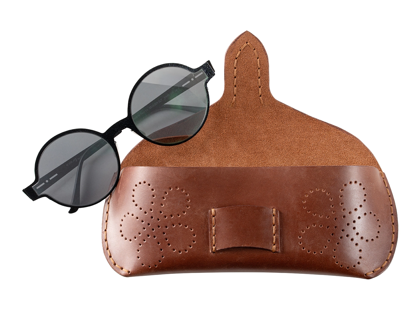 BEAVERCRAFT® DIY Leður gleraugnahulstur