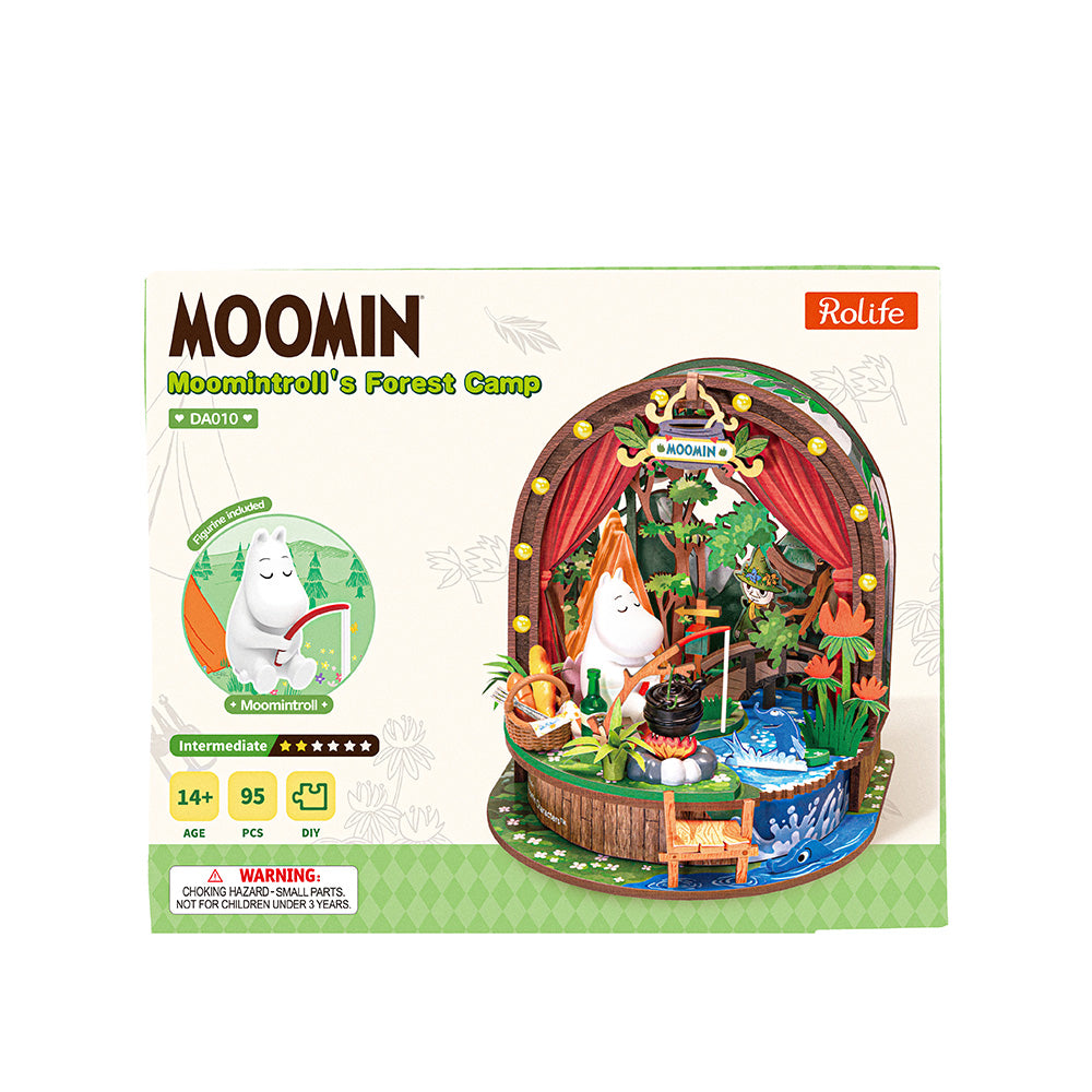 ROLIFE® Þrívíddar viðarpúsl - Snorkmaiden's Garden Party