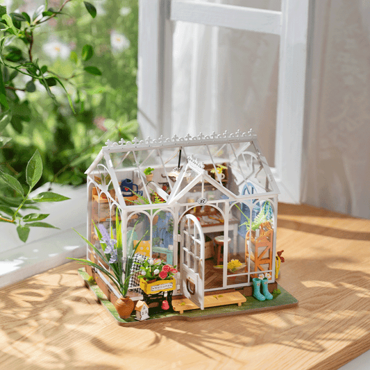 ROLIFE® Þrívíddar viðarpúsl - Dreamy Garden House (DG163)