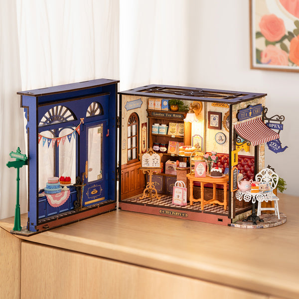 ROLIFE® Þrívíddar viðarpúsl - Leisure Time Tea Room DG171