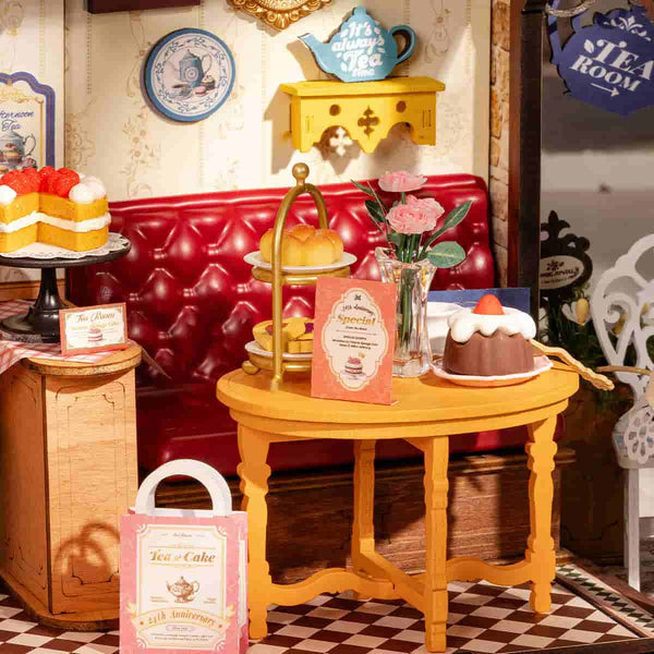 ROLIFE® Þrívíddar viðarpúsl - Leisure Time Tea Room DG171