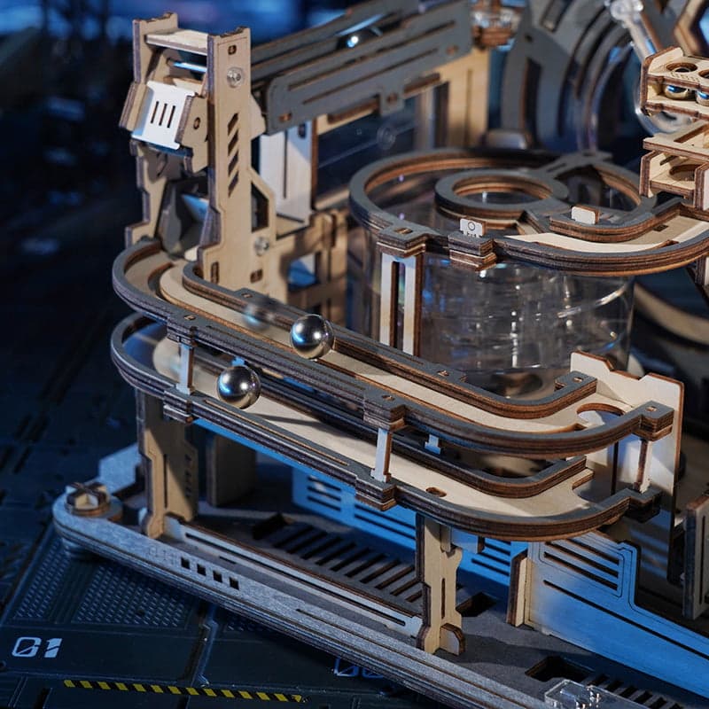 ROLIFE® Þrívíddar viðarpúsl - Marble spaceport