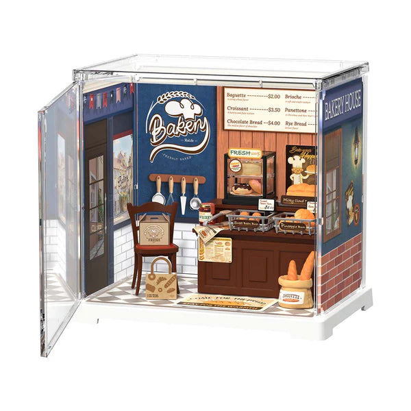 ROLIFE® Þrívíddar viðarpúsl - Butter Bakery House DWS03