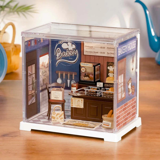 ROLIFE® Þrívíddar viðarpúsl - Butter Bakery House DWS03