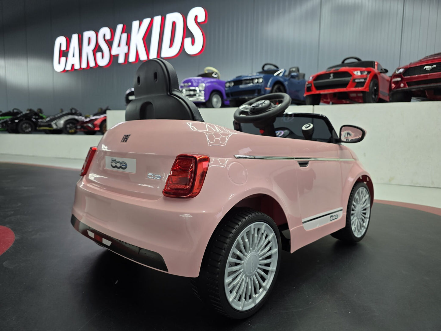 Fiat 500 Rafmagnsbíll fyrir Krakka