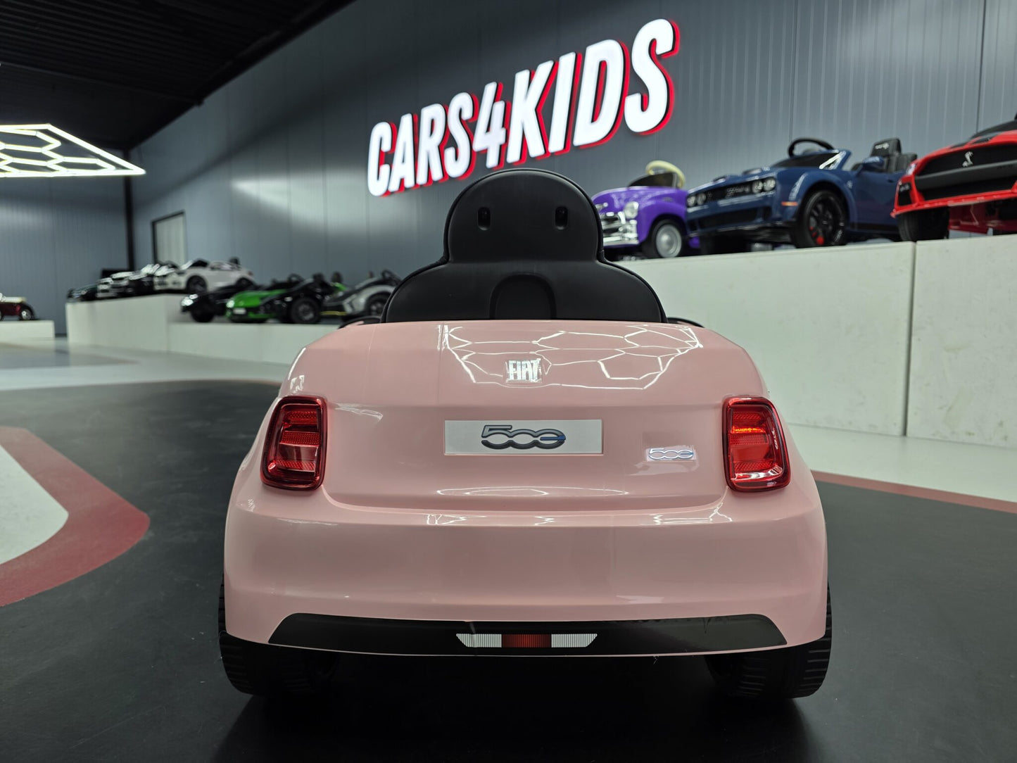 Fiat 500 Rafmagnsbíll fyrir Krakka