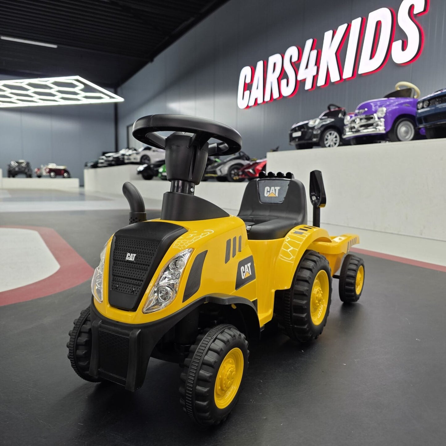Caterpillar® Sparktraktór með vagn