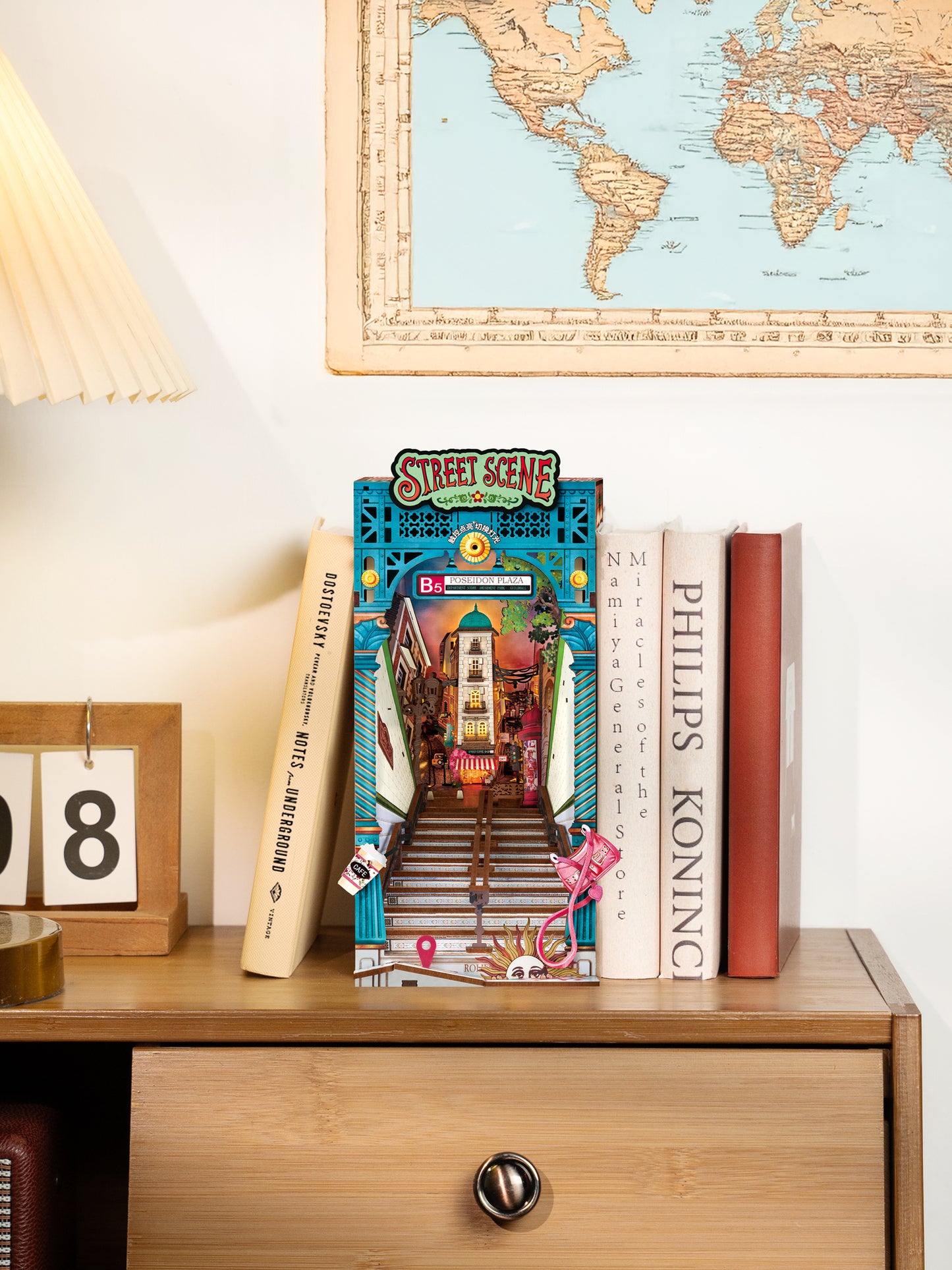 ROLIFE® Þrívíddar viðarpúsl - Street Scene