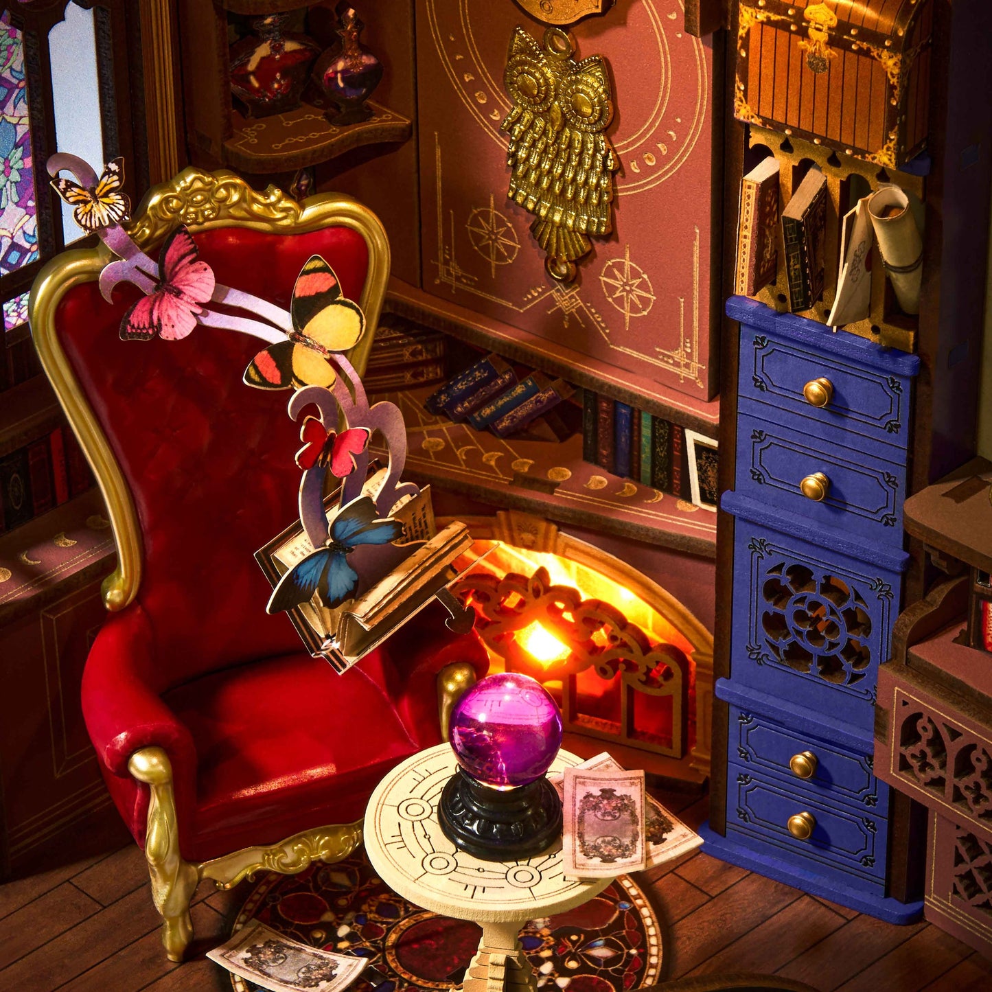 ROLIFE® Þrívíddar viðarpúsl - Magic Fantasy Corner