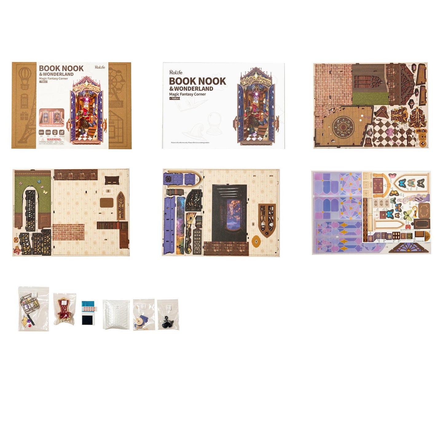ROLIFE® Þrívíddar viðarpúsl - Magic Fantasy Corner