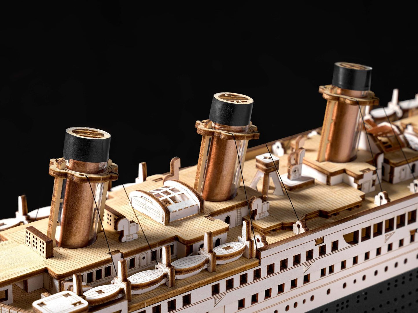 ROLIFE® Þrívíddar viðarpúsl - Skip - 1912 ·Eternal Atlantic Voyager