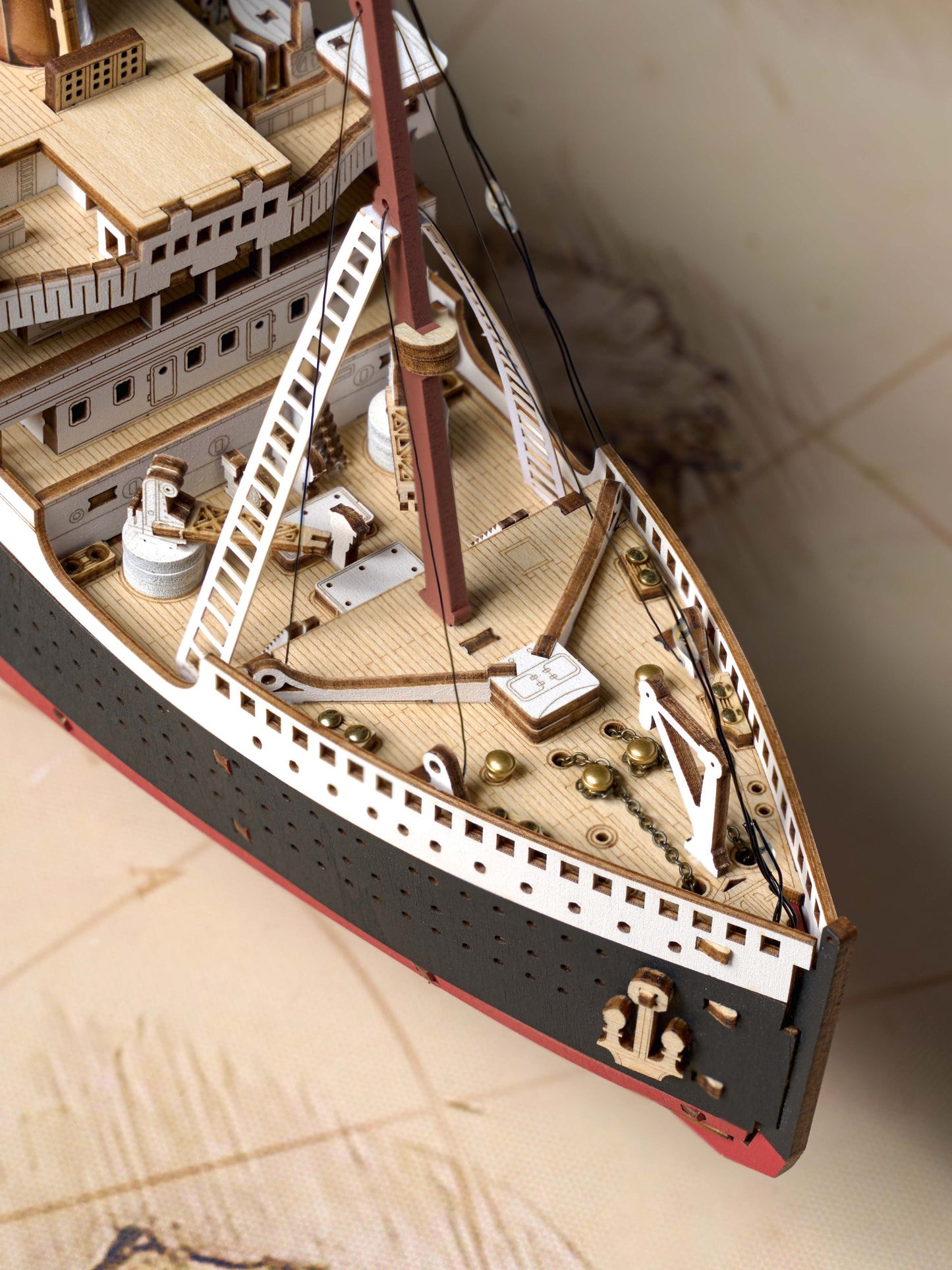 ROLIFE® Þrívíddar viðarpúsl - Skip - 1912 ·Eternal Atlantic Voyager