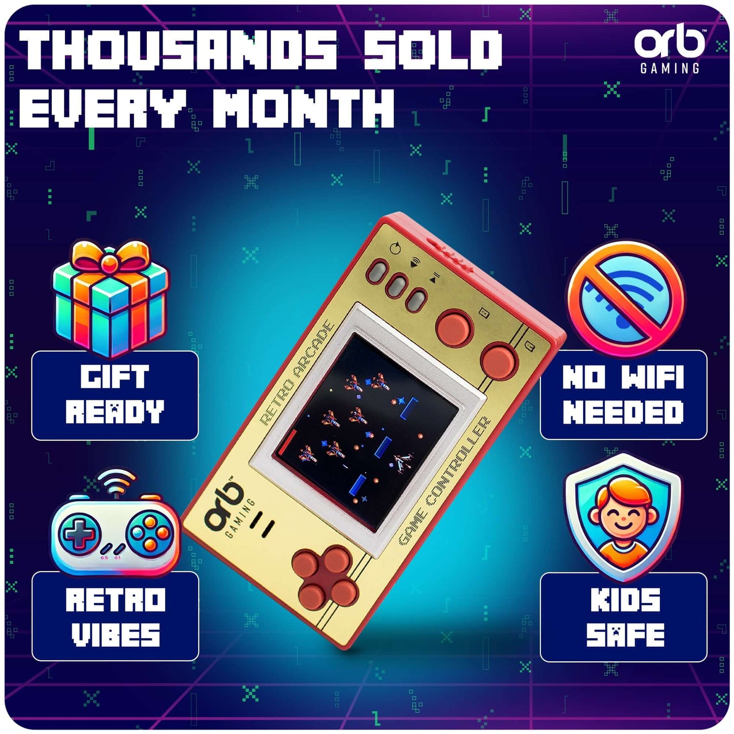 Orb® - Retro Mini (150 Leikir)