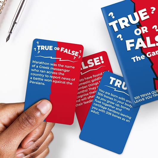 Gift Republic® TRIVIA - True Or False