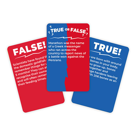 Gift Republic® TRIVIA - True Or False