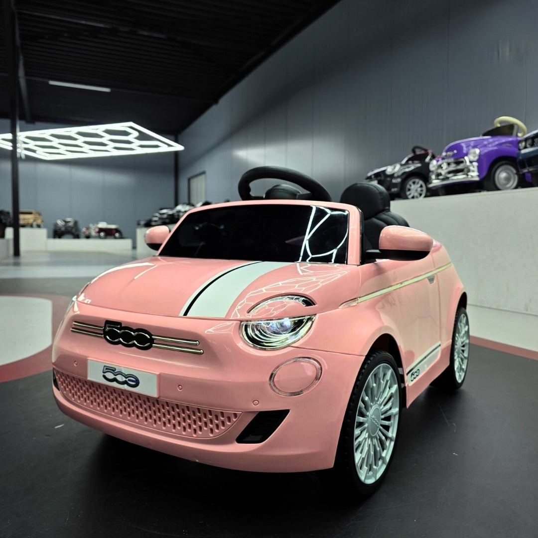 Fiat 500 Rafmagnsbíll fyrir Krakka