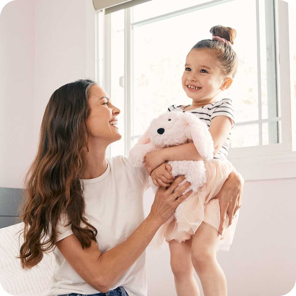 Warmies® Bleik kanína Hitabangsi