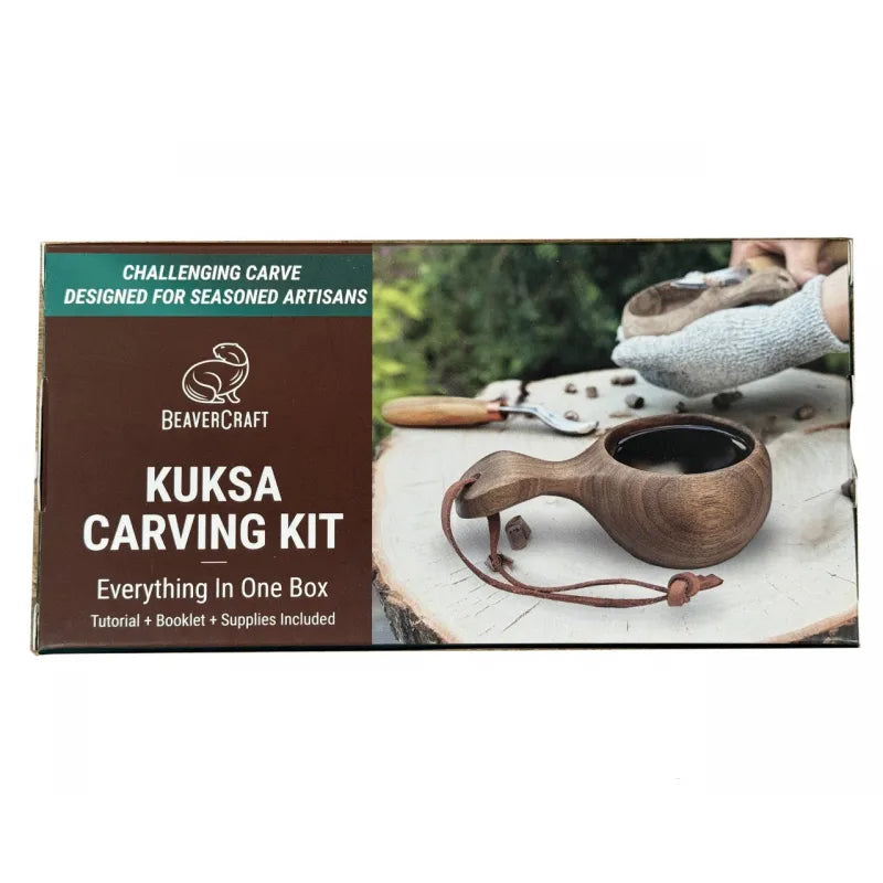 BEAVERCRAFT® Tálgunarsett - Kuksa Carving Kit