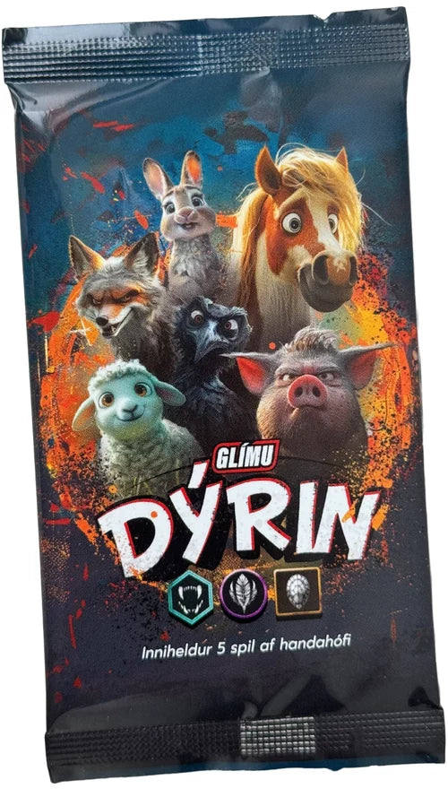 Glímudýrin - Cards
