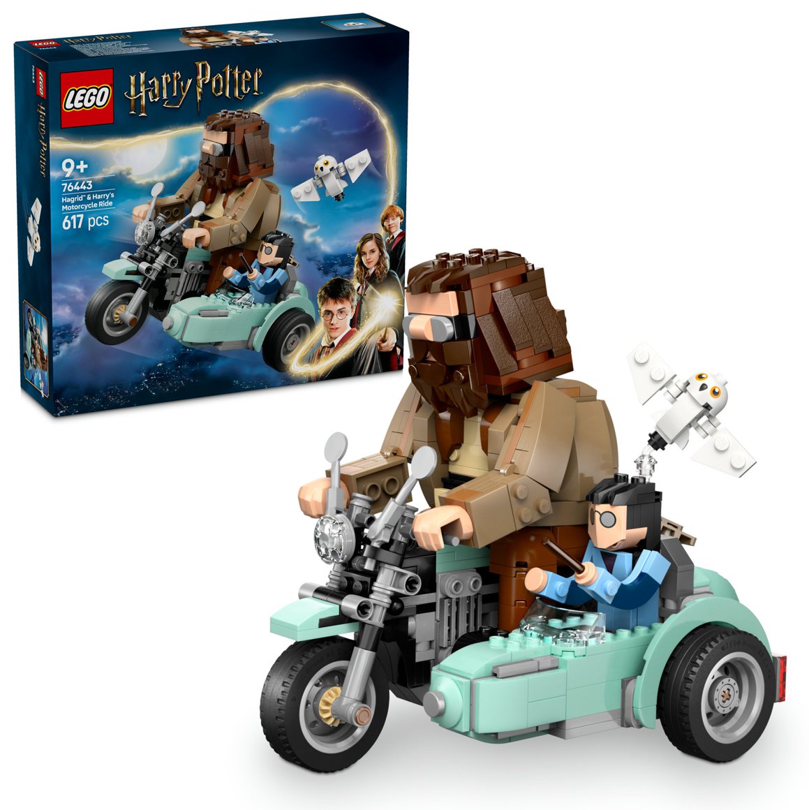 LEGO® HARRY POTTER Hagrid™ og Harry í mótorhjólaferð