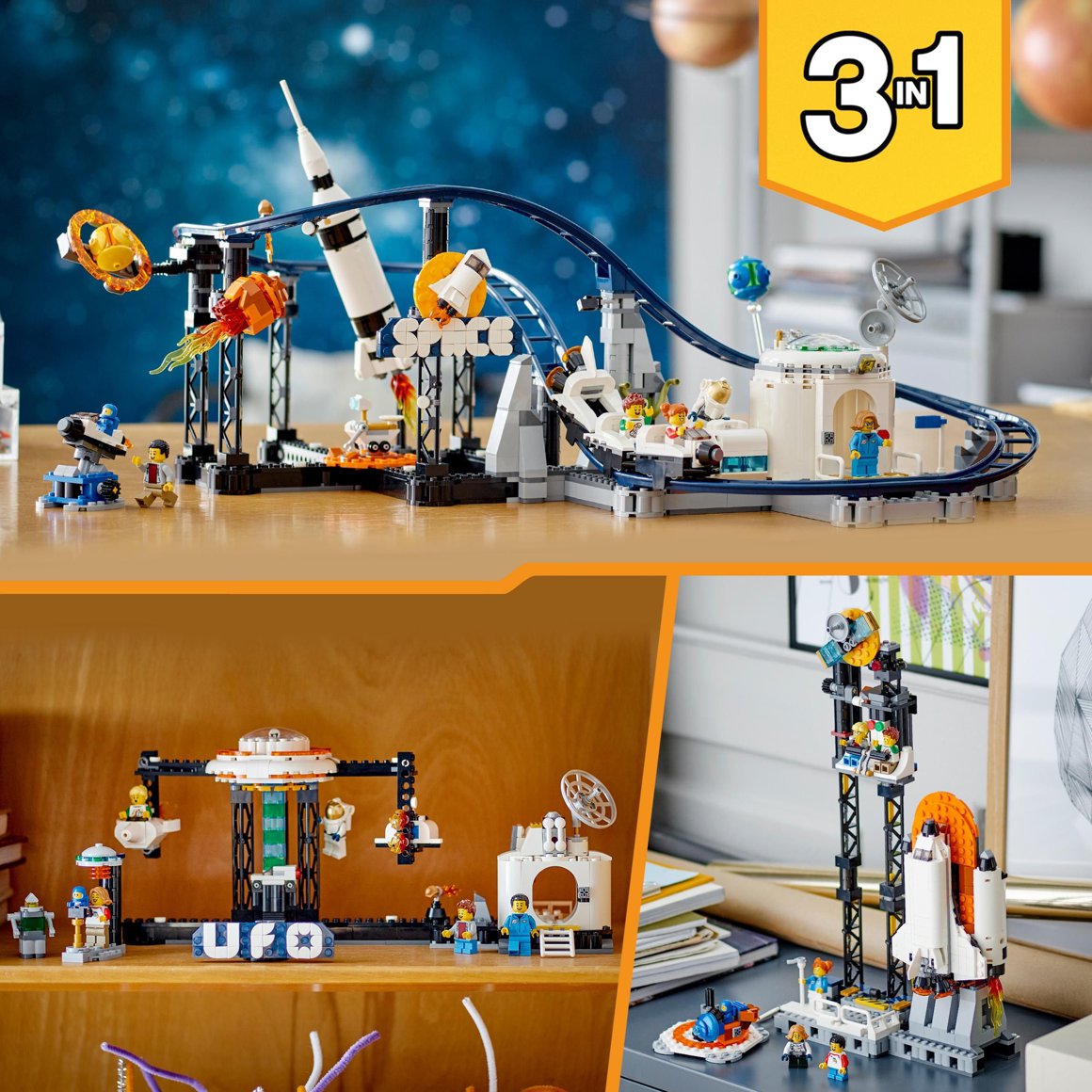 Lego Framtíðar Rússíbani- Creator 3in1