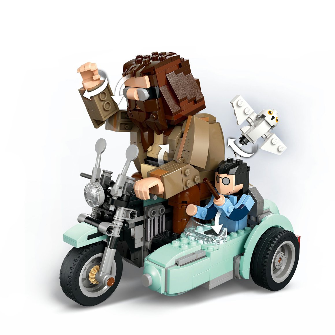 LEGO® HARRY POTTER Hagrid™ og Harry í mótorhjólaferð