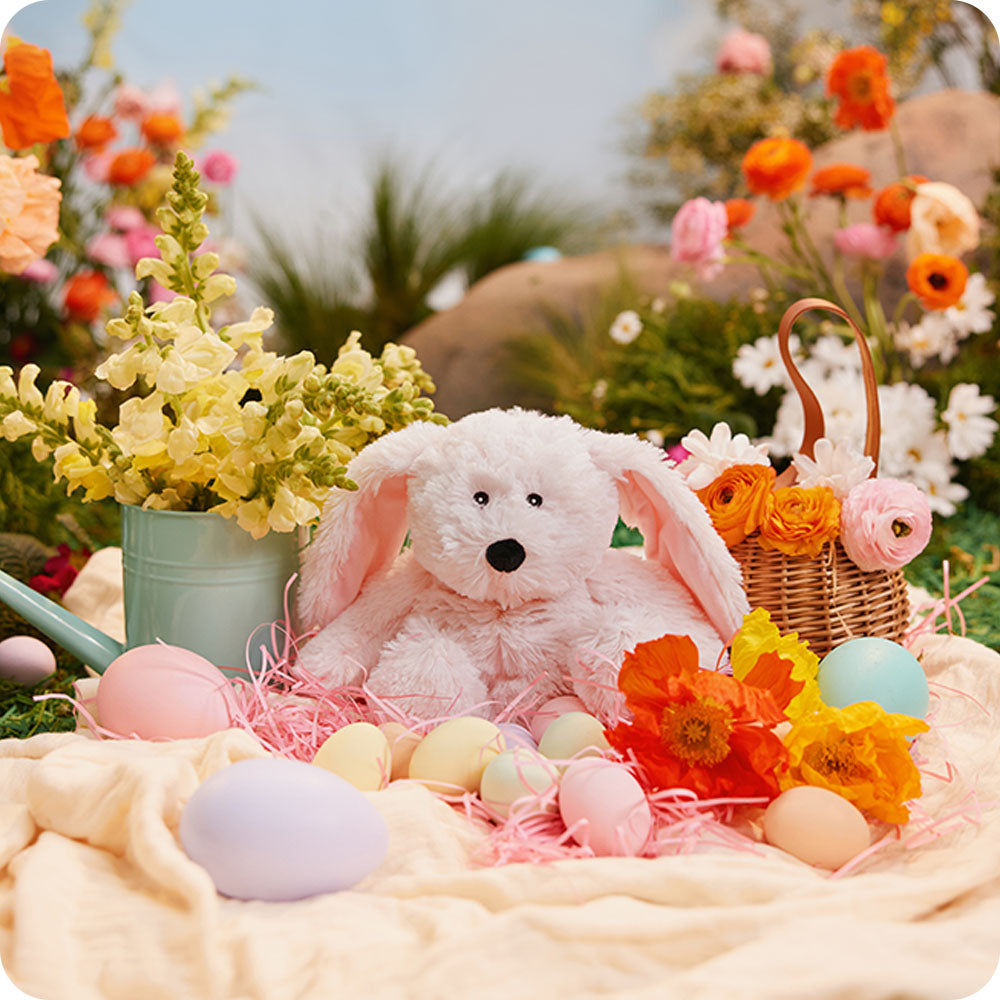 Warmies® Bleik kanína Hitabangsi