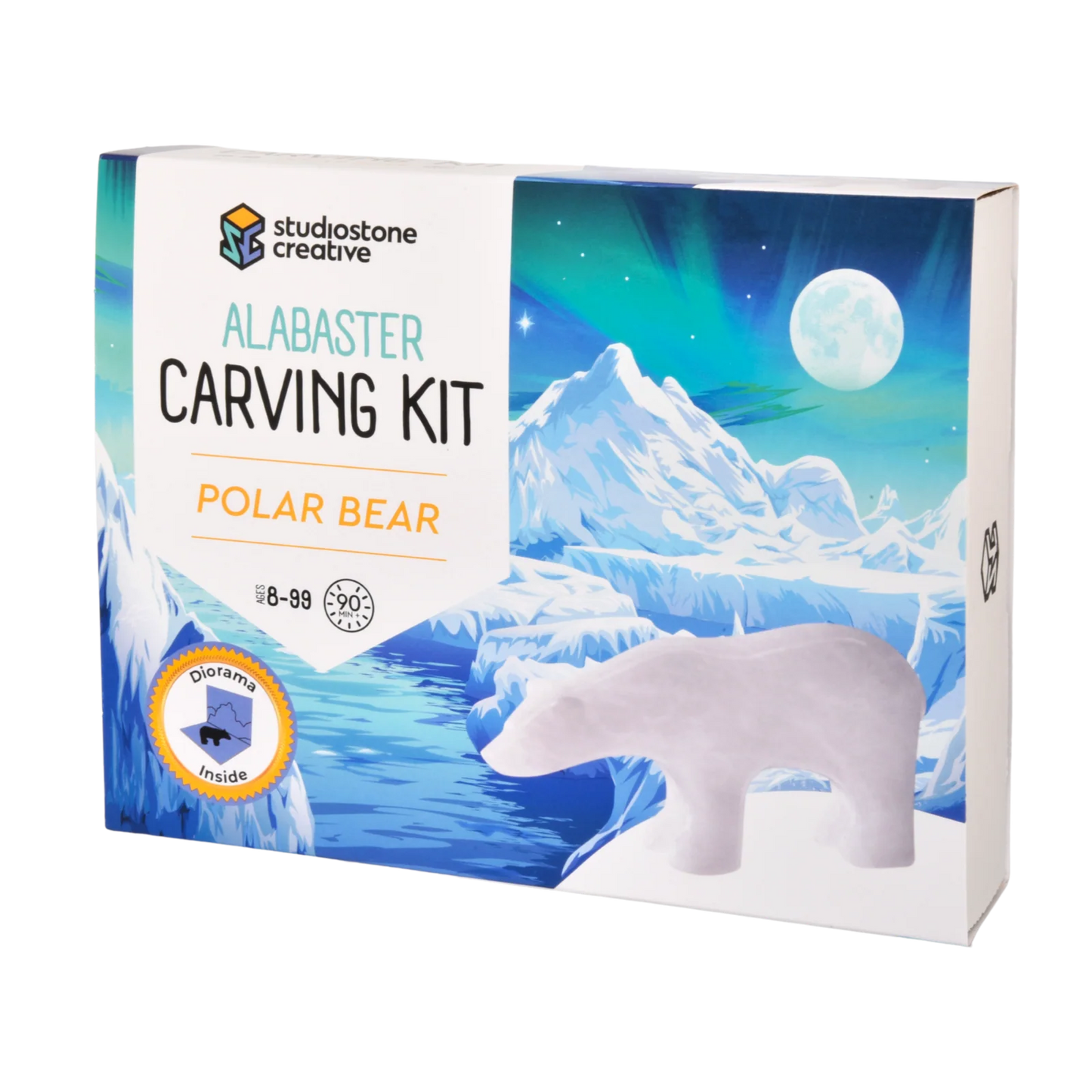 Studiostone Creative - Carving kit (Polar Bear)