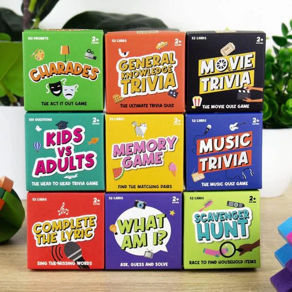 Gift Republic® CARD PACK Mini Counter Top Trivia