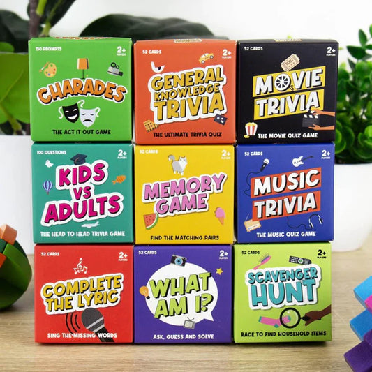 Gift Republic® CARD PACK Mini Counter Top Trivia